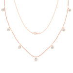 Load image into Gallery viewer, Floating Diamond Station Mangalsutra