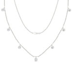 Load image into Gallery viewer, Floating Diamond Station Mangalsutra