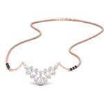 Load image into Gallery viewer, floral-cluster-pear-diamond-3-beads-mangalsutra-pendant-in-mgs10826sleep-nl-rg.jpg?v=1790249562
