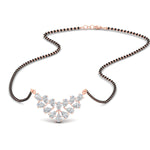 Load image into Gallery viewer, floral-cluster-pear-diamond-mangalsutra-pendant-in-mgs10826sleep-nl-rg.jpg?v=1790249468