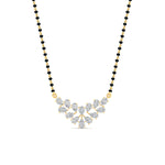 Load image into Gallery viewer, floral-cluster-pear-diamond-mangalsutra-pendant-in-yellow-gold-mgs10826angle1-nl-yg.jpg?v=1790249468