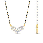 Load image into Gallery viewer, floral-cluster-pear-diamond-mangalsutra-pendant-in-yellow-gold-mgs10826angle2-nl-yg.jpg?v=1790249468