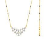 Load image into Gallery viewer, floral-cluster-pear-diamond-spaced-out-mangalsutra-pendant-in-yellow-gold-mgs10826angle2-nl-yg.jpg?v=1790249381