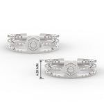 Load image into Gallery viewer, flower-design-toe-ring-for-women-in-sterling-silver-mgs11448angle3-nl-wg-hw