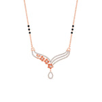 Load image into Gallery viewer, Flower Modern Diamond Mangalsutra