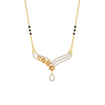 Load image into Gallery viewer, Flower Modern Diamond Mangalsutra