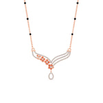 Load image into Gallery viewer, Flower Modern Diamond Mangalsutra