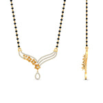 Load image into Gallery viewer, Flower Modern Diamond Mangalsutra
