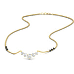 Load image into Gallery viewer, half-carat-five-stone-diamond-3-black-bead-mangalsutra-necklace-in-yellow-gold-mgs11130sleep-0.50ct-nl-yg.jpg?v=1777281702