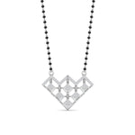 Load image into Gallery viewer, Half Carat Geometric Diamond Mangalsutra
