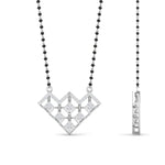 Load image into Gallery viewer, Half Carat Geometric Diamond Mangalsutra
