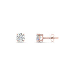 Load image into Gallery viewer, 1/2 To 2 Carat Round Diamond Stud Earring
