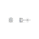 Load image into Gallery viewer, 1/2 To 2 Carat Round Diamond Stud Earring
