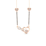 Load image into Gallery viewer, Heart Infinity Diamond Mangalsutra
