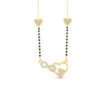 Load image into Gallery viewer, Heart Infinity Diamond Mangalsutra
