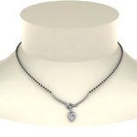 Load image into Gallery viewer, Heart Diamond Drop Mangalsutra Pendant