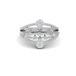 Load image into Gallery viewer, Illusion Set Pear Diamond Cocktail Diamond Ring
