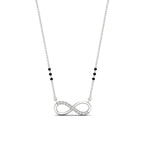 Load image into Gallery viewer, Infinity Diamond Mangalsutra Necklace