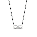 Load image into Gallery viewer, Infinity Diamond Mangalsutra Necklace