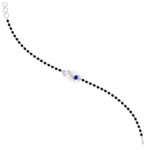 Load image into Gallery viewer, infinity-knot-sapphire-mens-mangalsutra-hand-bracelet-in-white-gold-mgsmbrc11839gsablangle3-nl-wg.jpg