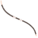 Load image into Gallery viewer, Initial Mens Diamond Mangalsutra Bracelet