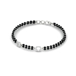 Load image into Gallery viewer, Initial Mens Diamond Mangalsutra Bracelet
