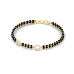 Load image into Gallery viewer, Initial Mens Diamond Mangalsutra Bracelet