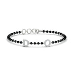 Load image into Gallery viewer, Initial Mens Diamond Mangalsutra Bracelet
