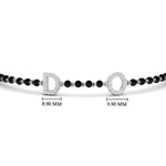 Load image into Gallery viewer, Initial Mens Diamond Mangalsutra Bracelet