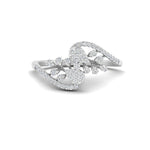 Load image into Gallery viewer, Intertwined Real Diamond Engagement Ring
