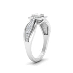 Load image into Gallery viewer, Invisible Set Princess Cut Diamond Ring
