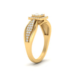 Load image into Gallery viewer, Invisible Set Princess Cut Diamond Ring
