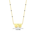 Load image into Gallery viewer, laxmi-_-pushpa-kasu-thali-delicate-black-beads-mangalsutra-in-yellow-gold-mgs11652angle1-nl-yg_1080x1080-hw
