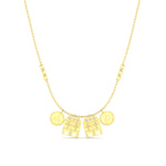 Load image into Gallery viewer, Tulsi Double Pendant Delicate Gundu Mangalyam