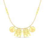 Load image into Gallery viewer, Tulsi Double Pendant Delicate Gundu Mangalyam