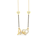 Load image into Gallery viewer, Love Heart Diamond Mangalsutra
