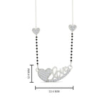 Load image into Gallery viewer, Love Heart Modern Mangalsutra
