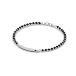 Load image into Gallery viewer, mens-black-diamond-bar-mangalsutra-bracelet-in-white-gold-mgsmbrc11833blackangle2-nl-wg.jpg