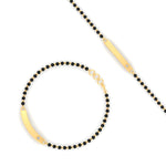 Load image into Gallery viewer, mens-diamond-bar-mangalsutra-bracelet-in-yellow-gold-mgsmbrc11833angle4-nl-yg.jpg