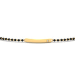 Load image into Gallery viewer, mens-diamond-bar-mangalsutra-bracelet-in-yellow-gold-mgsmbrc11833angle5-nl-yg.jpg