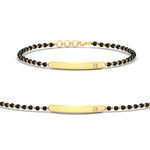 Load image into Gallery viewer, mens-diamond-bar-mangalsutra-bracelet-in-yellow-gold-mgsmbrc11833sleep-nl-yg.jpg