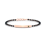 Load image into Gallery viewer, mens-emerald-bar-mangalsutra-bracelet-in-rose-gold-mgsmbrc11833gemgrangle1-nl-rg.jpg
