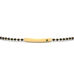 Load image into Gallery viewer, mens-emerald-bar-mangalsutra-bracelet-in-yellow-gold-mgsmbrc11833gemgrangle5-nl-yg.jpg