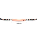 Load image into Gallery viewer, mens-ruby-bar-mangalsutra-bracelet-in-rose-gold-mgsmbrc11833grudrangle5-nl-rg-hw.jpg