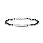 Load image into Gallery viewer, mens-ruby-bar-mangalsutra-bracelet-in-white-gold-mgsmbrc11833grudrangle1-nl-wg.jpg