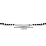 Load image into Gallery viewer, mens-ruby-bar-mangalsutra-bracelet-in-white-gold-mgsmbrc11833grudrangle5-nl-wg-hw.jpg