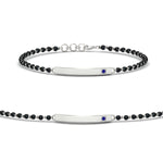 Load image into Gallery viewer, mens-sapphire-bar-mangalsutra-bracelet-in-white-gold-mgsmbrc11833gsablsleep-nl-wg.jpg