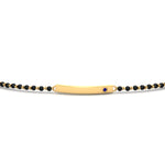 Load image into Gallery viewer, mens-sapphire-bar-mangalsutra-bracelet-in-yellow-gold-mgsmbrc11833gsablangle5-nl-yg.jpg