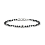 Load image into Gallery viewer, mens-single-bezel-set-black-diamond-mangalsutra-bracelet-in-white-gold-mgsmbrc11836blackangle1-nl-wg.jpg