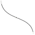 Load image into Gallery viewer, mens-single-bezel-set-black-diamond-mangalsutra-bracelet-in-white-gold-mgsmbrc11836blackangle3-nl-wg.jpg